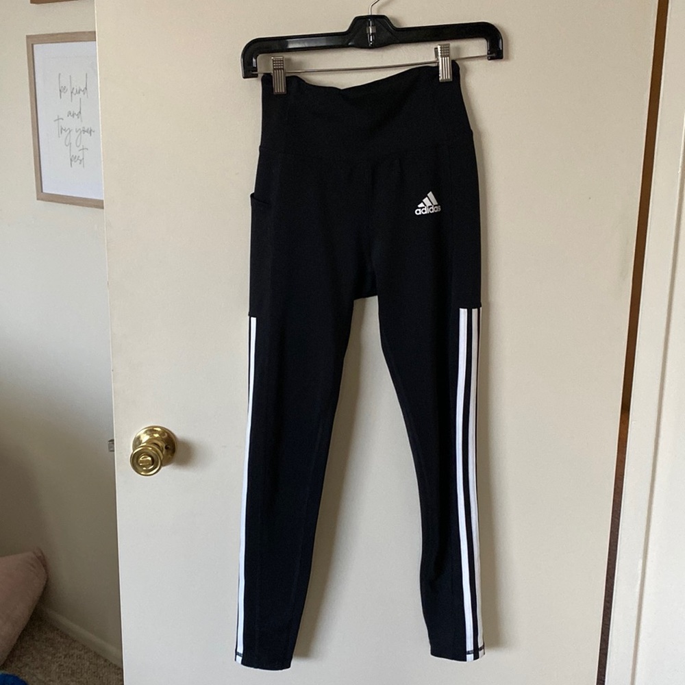 Black adidas pants